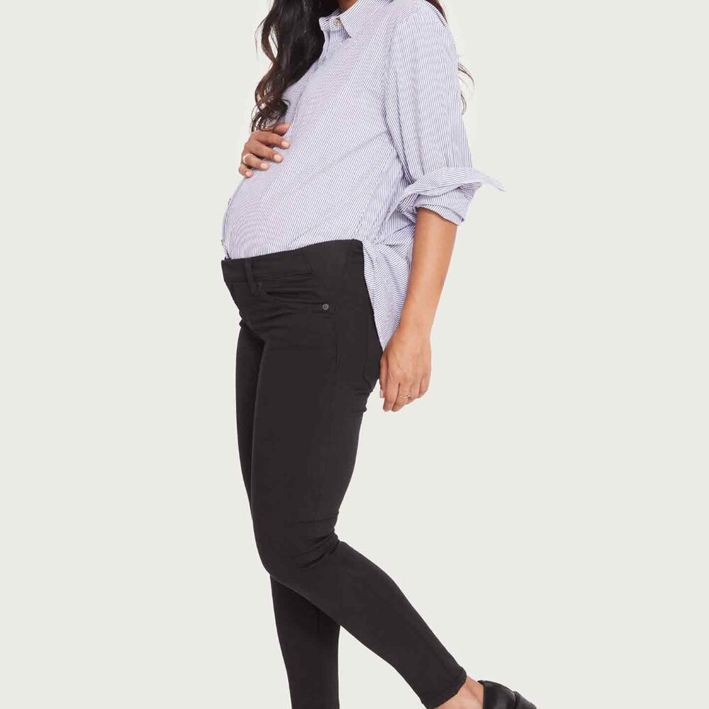 Hatch | The Slim Maternity Jean | Jet Black | Size 29